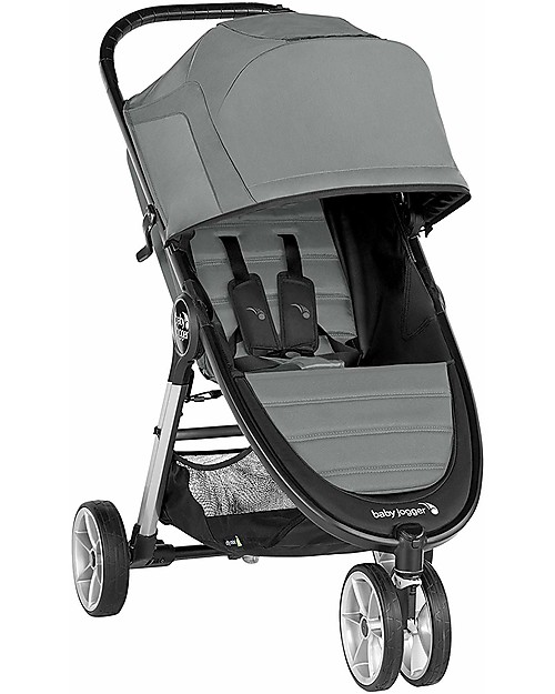Baby Jogger City Mini 2 Baby Stroller, Slate - 3 wheels, Urban Mobility! Lights Strollers