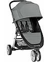 Baby Jogger City Mini 2 Baby Stroller, Slate - 3 wheels, Urban Mobility! Lights Strollers