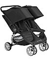 Baby Jogger City Mini 2 Double Stroller - Jet - Urban Mobility! Double Pushchairs