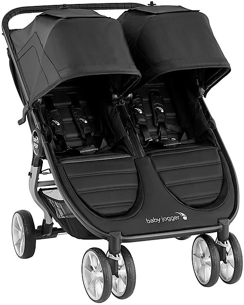 Baby Jogger City Mini 2 Double Stroller Jet Urban Mobility unisex bambini