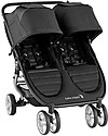 Baby Jogger City Mini 2 Double Stroller - Jet - Urban Mobility! Double Pushchairs