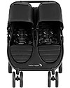 Baby Jogger City Mini 2 Double Stroller - Jet - Urban Mobility! Double Pushchairs
