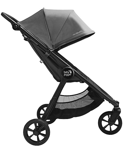 Baby Jogger City Mini GT2 Baby Stroller, Stone Grey - 3 wheels, Manageable in Any Tracks! Lights Strollers