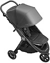 Baby Jogger City Mini GT2 Baby Stroller, Stone Grey - 3 wheels, Manageable in Any Tracks! Lights Strollers