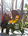 Baby Jogger City Mini GT2 Baby Stroller, Stone Grey - 3 wheels, Manageable in Any Tracks! Lights Strollers