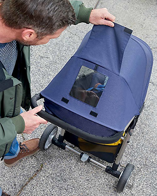 Baby Jogger City Mini GT2 Baby Stroller, Storm Blue - 3 wheels, Manageable in Any Tracks! Lights Strollers