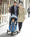 Baby Jogger City Mini™ 3 Baby Stroller - Crimson/Gray - Quick Fold Technology - For City Life! Lights Strollers