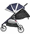 Baby Jogger City Mini™ 3 Baby Stroller - Navy Blue/Gray - Quick Fold Technology - For City Life! Lights Strollers