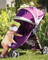 Baby Jogger City Mini™ 3 Baby Stroller - Sand/Stone - Quick Fold Technology - For City Life! Lights Strollers