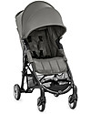Baby Jogger City Mini™ Zip Baby Stroller - Steel Grey - 3D Fold Technology - For All Terrains! Lights Strollers