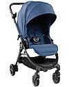 Baby Jogger City Tour Lux Stroller, Iris - Ultra-Compact, Reversible and Light! Lights Strollers