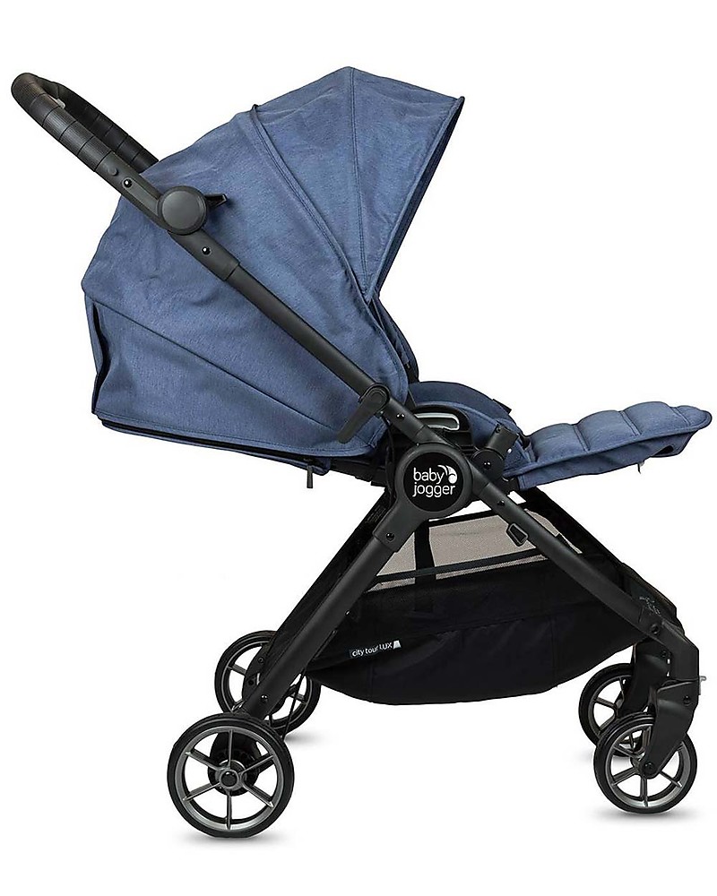 Baby Jogger City Tour Lux Lightweight Compact Travel Stroller Iris w/ Bag NEW 