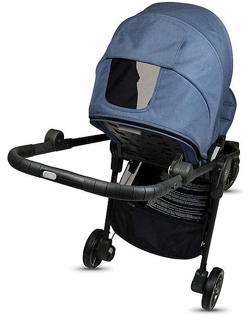 Baby Jogger City Tour Lux Stroller Iris Ultra Compact Reversible and Light unisex bambini