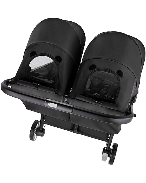 Baby Jogger City Tour2 Double Baby Stroller, Jet - Even for Babies of Different Ages! Double Pushchairs