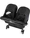 Baby Jogger City Tour2 Double Baby Stroller, Jet - Even for Babies of Different Ages! Double Pushchairs