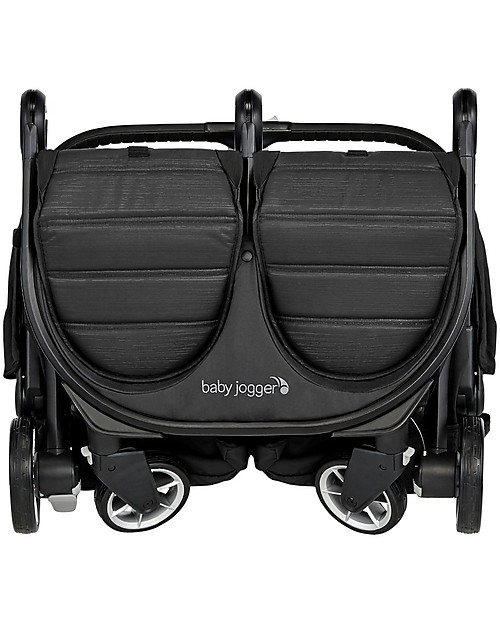 Baby Jogger City Tour2 Double Baby Stroller, Jet - Even for Babies of Different Ages! Double Pushchairs