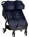 Baby Jogger City Tour2 Double Stroller - Pitch Black - Light and Compact! Double Pushchairs
