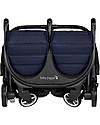 Baby Jogger City Tour2 Double Stroller - Pitch Black - Light and Compact! Double Pushchairs