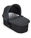 Baby Jogger Deluxe Pram - Charcoal - for Mini City 3, Mini City GT, City Elite, Select and Summit X3 - Adaptor Included! Pram Systems