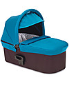 Baby Jogger Deluxe Pram - Charcoal - for Mini City 3, Mini City GT, City Elite, Select and Summit X3 - Adaptor Included! Pram Systems