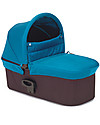 Baby Jogger Deluxe Pram - Charcoal - for Mini City 3, Mini City GT, City Elite, Select and Summit X3 - Adaptor Included! Pram Systems