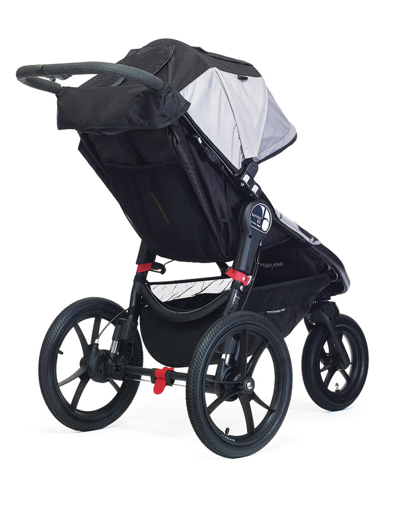 religion Sprede Prøve Baby Jogger Summit X3 Baby Stroller - Black/Gray - Perfect For Jogging -  Great On All Terrains! unisex (bambini)