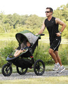 Baby Jogger Summit X3 Baby Stroller - Black/Gray - Perfect For Jogging - Great On All Terrains! Lights Strollers