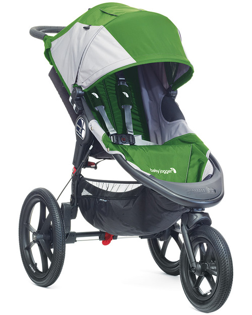 Baby Jogger Summit X3 Baby Stroller Green Gray Perfect For Jogging Great On All Terrains unisex bambini