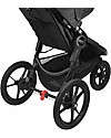 Baby Jogger Summit x3 Baby Stroller, Midnight Black - 3 wheels, now suitable for jogging! Pushchairs
