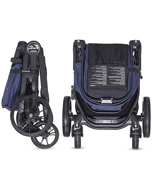 Baby jogger city premier pushchair indigo on sale