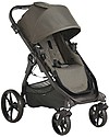 Baby Jogger Travel System Trio City Premier Deluxe, Taupe - City Premier + Deluxe Carry Cot + Handrail + Citi GO + Adapters Trio and Duo Strollers