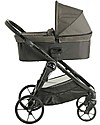Baby Jogger Travel System Trio City Premier Deluxe, Taupe - City Premier + Deluxe Carry Cot + Handrail + Citi GO + Adapters Trio and Duo Strollers