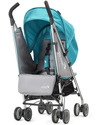 Baby Jogger Vue Lite - Aqua - First Reversible Seat - Umbrella Fold! Lights Strollers