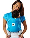 Baby K'tan Ergonomic Baby Carrier 5 in 1 Active, Ocean Blu - Easy to wear, slips on like a t-shirt! Baby Slings