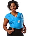 Baby K'tan Ergonomic Baby Carrier 5 in 1 Active, Ocean Blu - Easy to wear, slips on like a t-shirt! Baby Slings