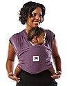 Baby K'tan Ergonomic Baby Carrier 5 in 1, Eggplant - 100% Cotton - Easy to wear, slips on like a t-shirt! Baby Slings