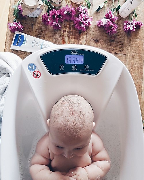 Baby Patent Aqua Scale 3-in-1 Digital Scale Water Thermometer And