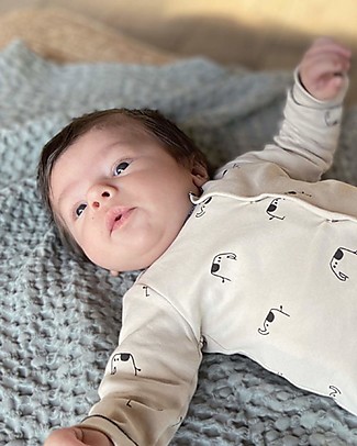 BabyClic Baby Jacket + Footed Pants - Elephants - 100% Organic Cotton Sets And Co-Ords