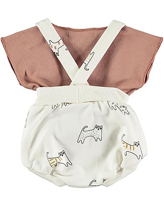 BabyClic Bloomer + T-Shirt - Felix - Elasticated Organic Cotton T-shirts