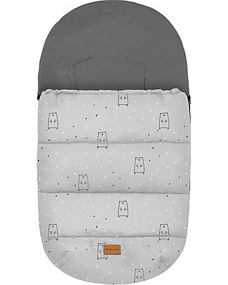 BabyClic City Footmuff - Polar Bear - 93x48x3cm Footmuffs