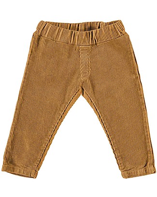 BabyClic Corduroy Pants - Robin Curcuma - Organic Cotton Trousers