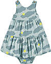 BabyClic Dress- 100% Organic Cotton Jersey-Ciel Agua Dresses_