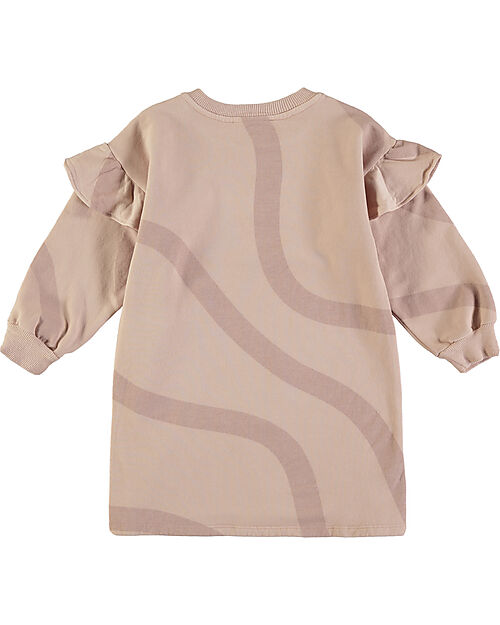 BabyClic Dress with Ruffle - Rose Dresses_