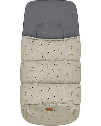 BabyClic Iceberg Footmuff - Cosmos White - 90x41,5 cm Footmuffs