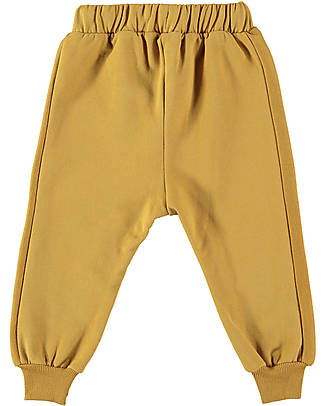 BabyClic Long Pants - Change Ocher - Organic Cotton Plush Trousers