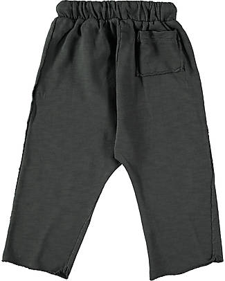 BabyClic Long Pants - Emporda - Black - Organic Cotton Sweatshirt Trousers