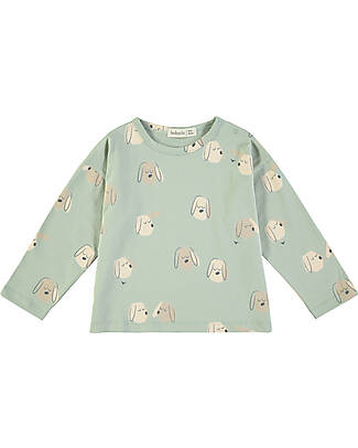 BabyClic Long Sleeves Shirt - Green - Guest - Organic Cotton Long Sleeves Tops