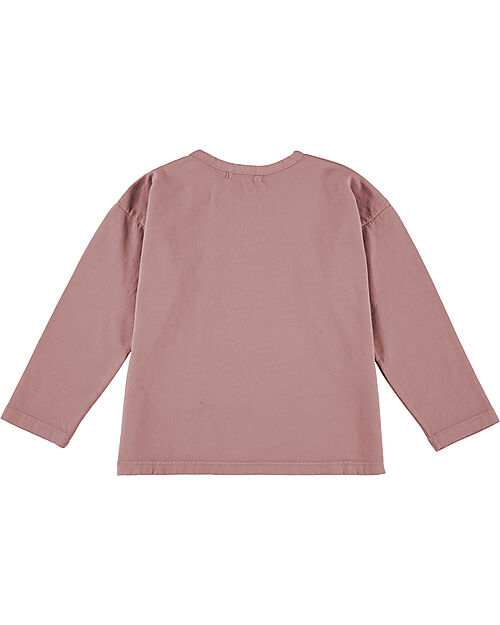 BabyClic Long Sleeves Shirt - Pink - Cooked with Love - Organic Cotton Long Sleeves Tops