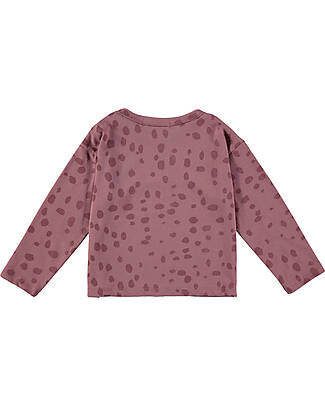 BabyClic Long Sleeves Shirt - Prints Grape - 100% Organic Cotton Jersey Long Sleeves Tops