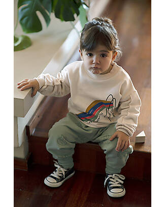 BabyClic Long Sleeves Shirt - Rainbow - 100% Organic Cotton Jersey Long Sleeves Tops